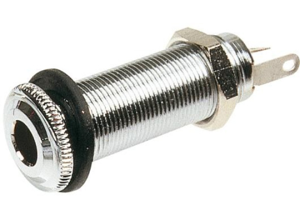 Yellow Parts Entrada de jack cromado para guitarras de corpo sólido Yellow Parts Entrada de jack cromado para guitarras de corpo sólido